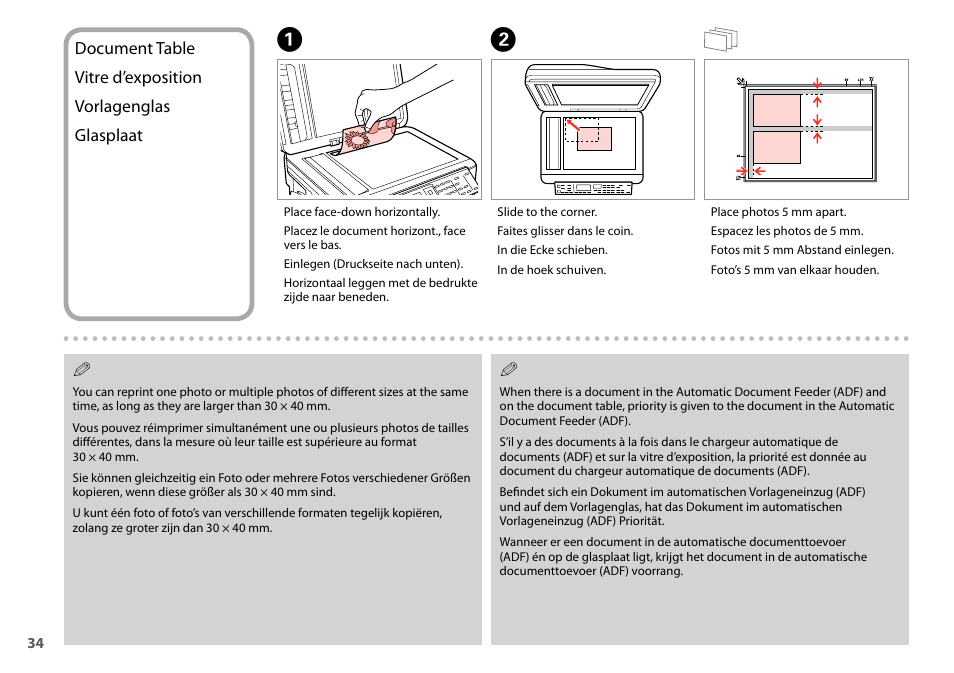 Epson Stylus SX620FW User Manual | Page 34 / 148