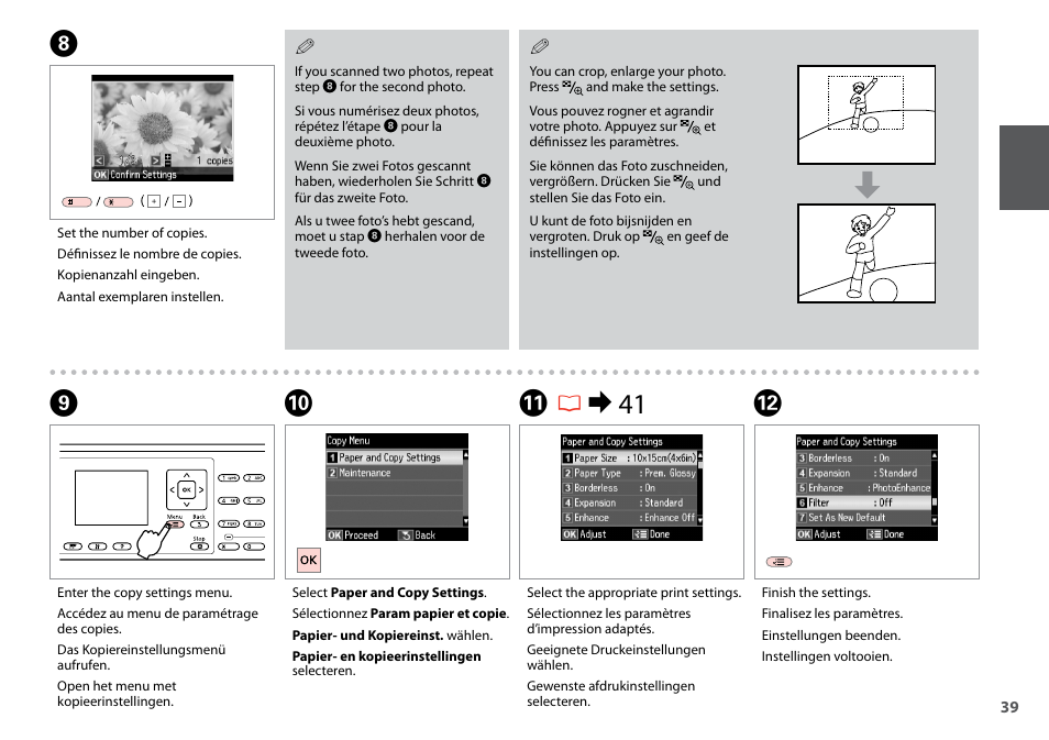 Ik r & 41 | Epson Stylus SX620FW User Manual | Page 39 / 148