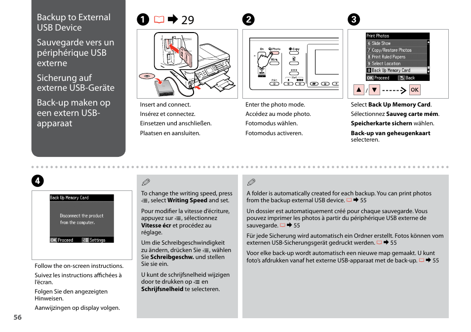 Ar & 29 b c d | Epson Stylus SX620FW User Manual | Page 56 / 148