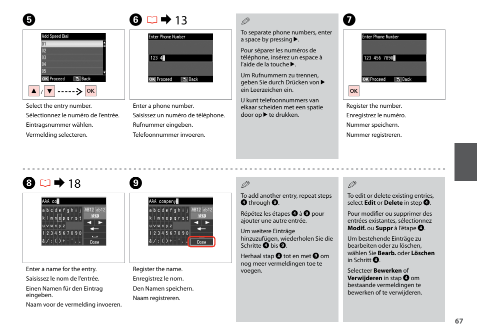 Fr & 13, Hr & 18 | Epson Stylus SX620FW User Manual | Page 67 / 148