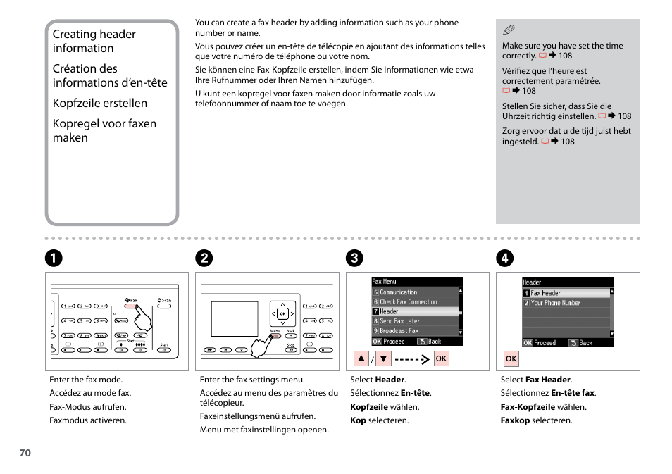 Epson Stylus SX620FW User Manual | Page 70 / 148