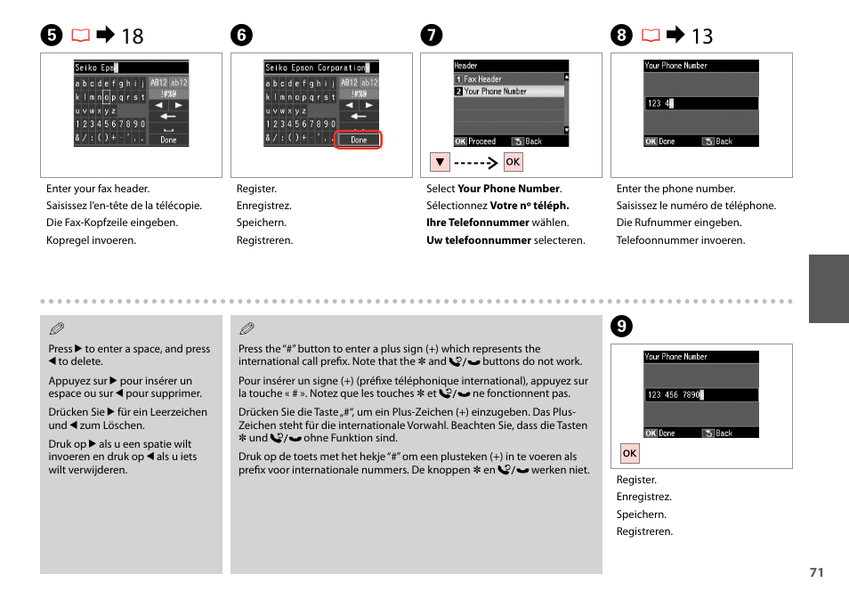 Er & 18, Hr & 13 | Epson Stylus SX620FW User Manual | Page 71 / 148