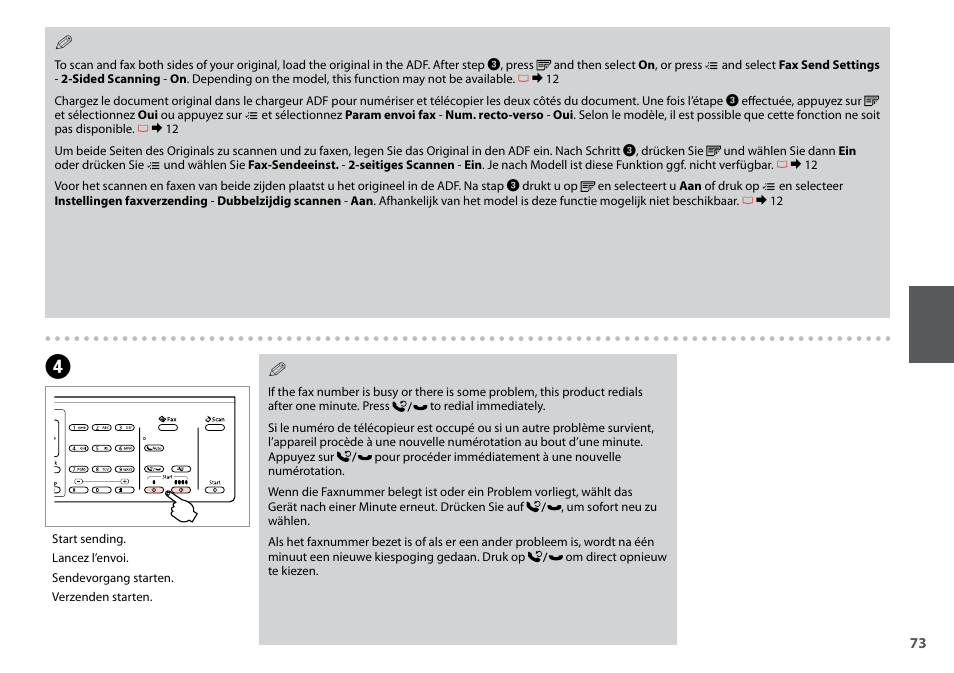Epson Stylus SX620FW User Manual | Page 73 / 148