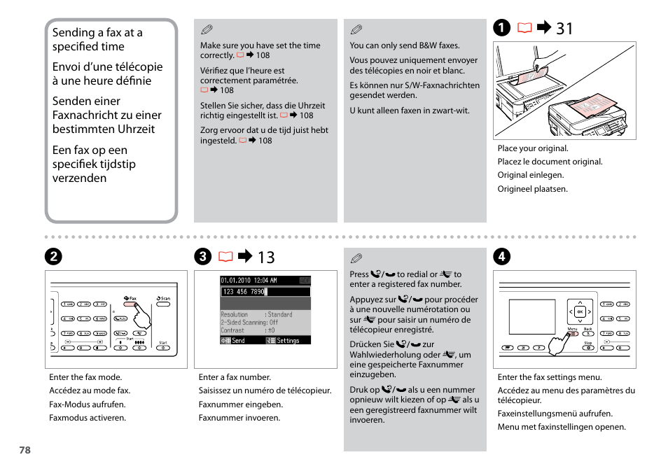 Ar & 31 b c r & 13 | Epson Stylus SX620FW User Manual | Page 78 / 148