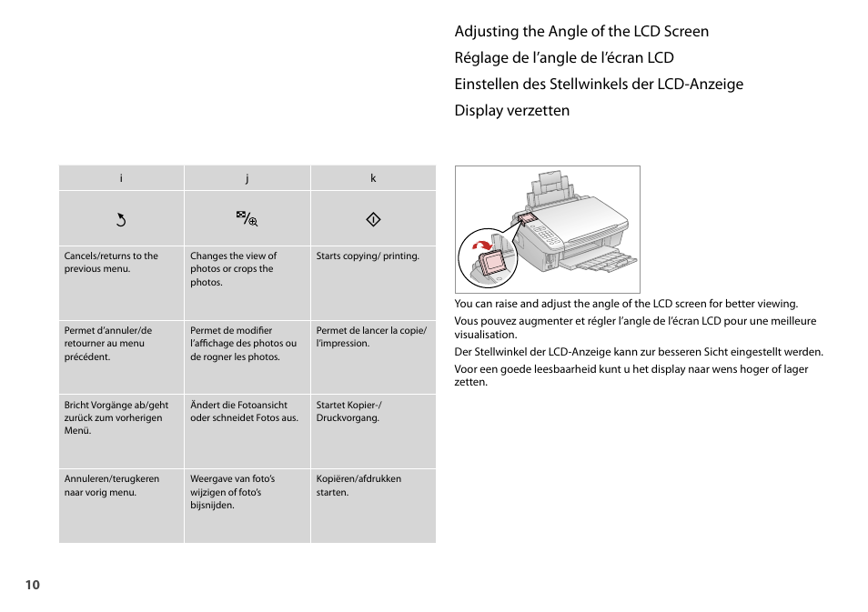 Epson Stylus SX510W User Manual | Page 10 / 72