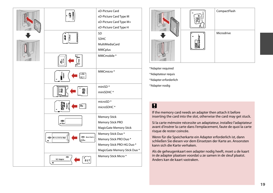 Epson Stylus SX510W User Manual | Page 19 / 72