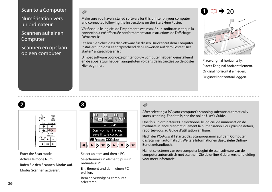 Ar & 20 | Epson Stylus SX510W User Manual | Page 26 / 72