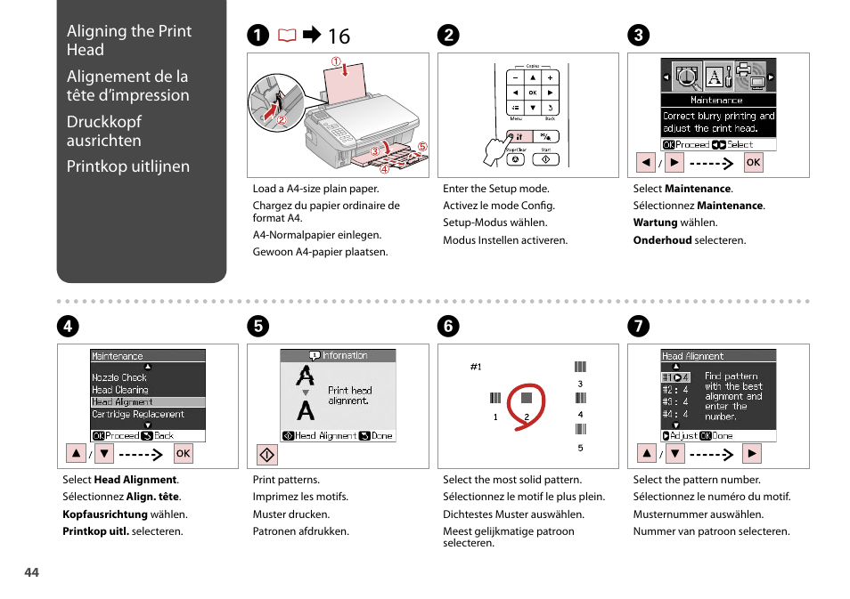 Ar & 16 b | Epson Stylus SX510W User Manual | Page 44 / 72