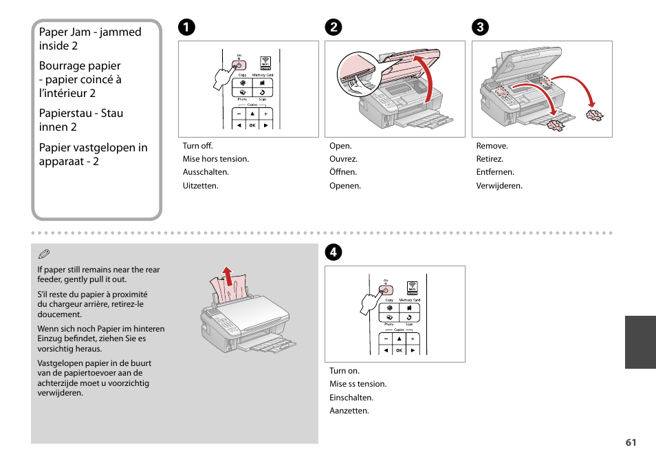 Epson Stylus SX510W User Manual | Page 61 / 72