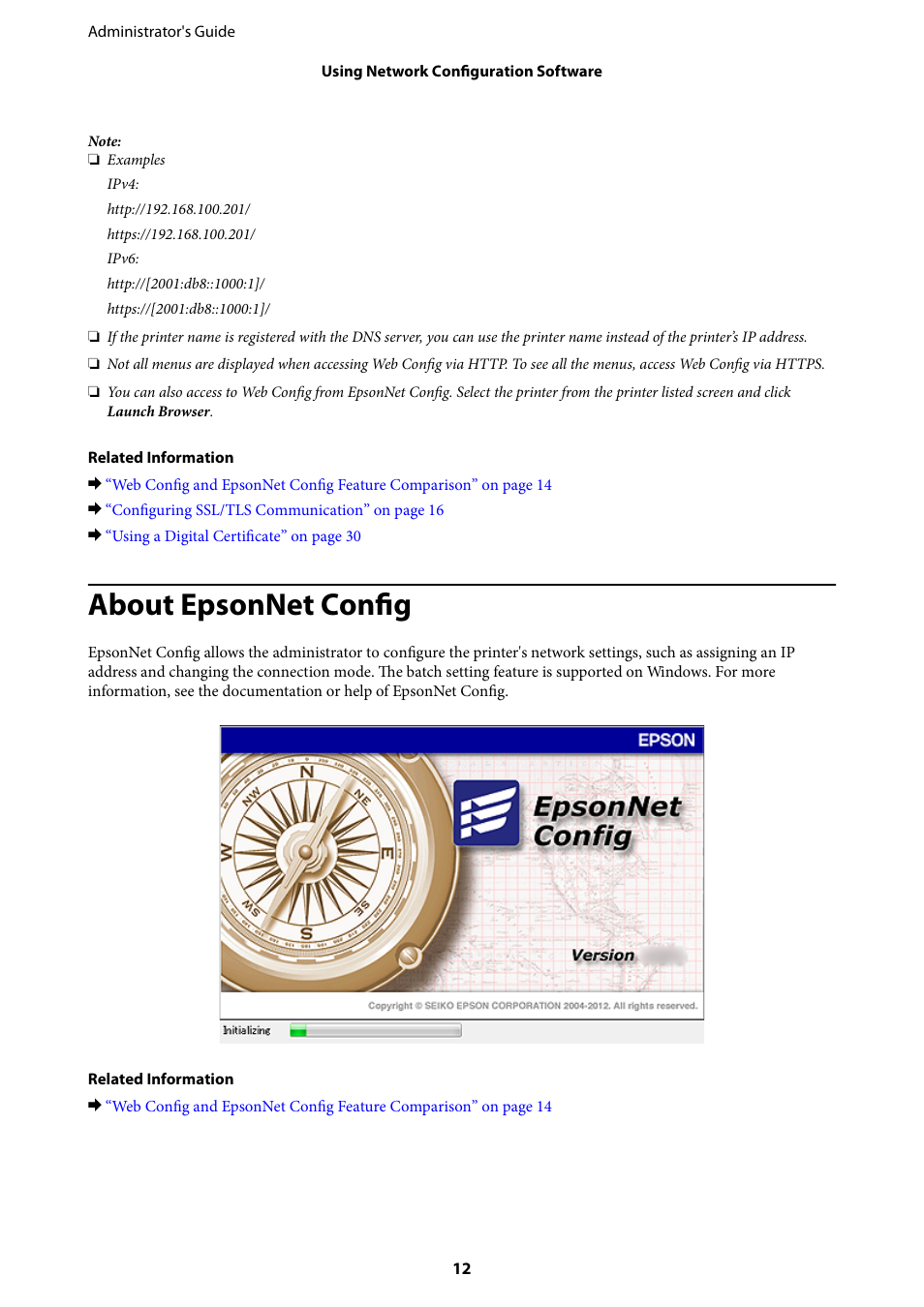 About epsonnet config | Epson WorkForce Pro WF-R8590 DTWF User Manual | Page 12 / 69