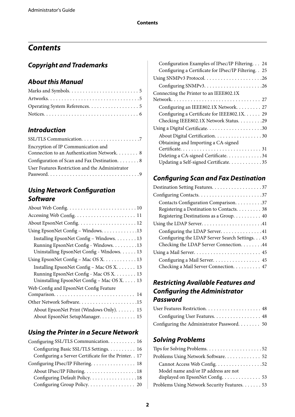 Epson WorkForce Pro WF-R8590 DTWF User Manual | Page 2 / 69