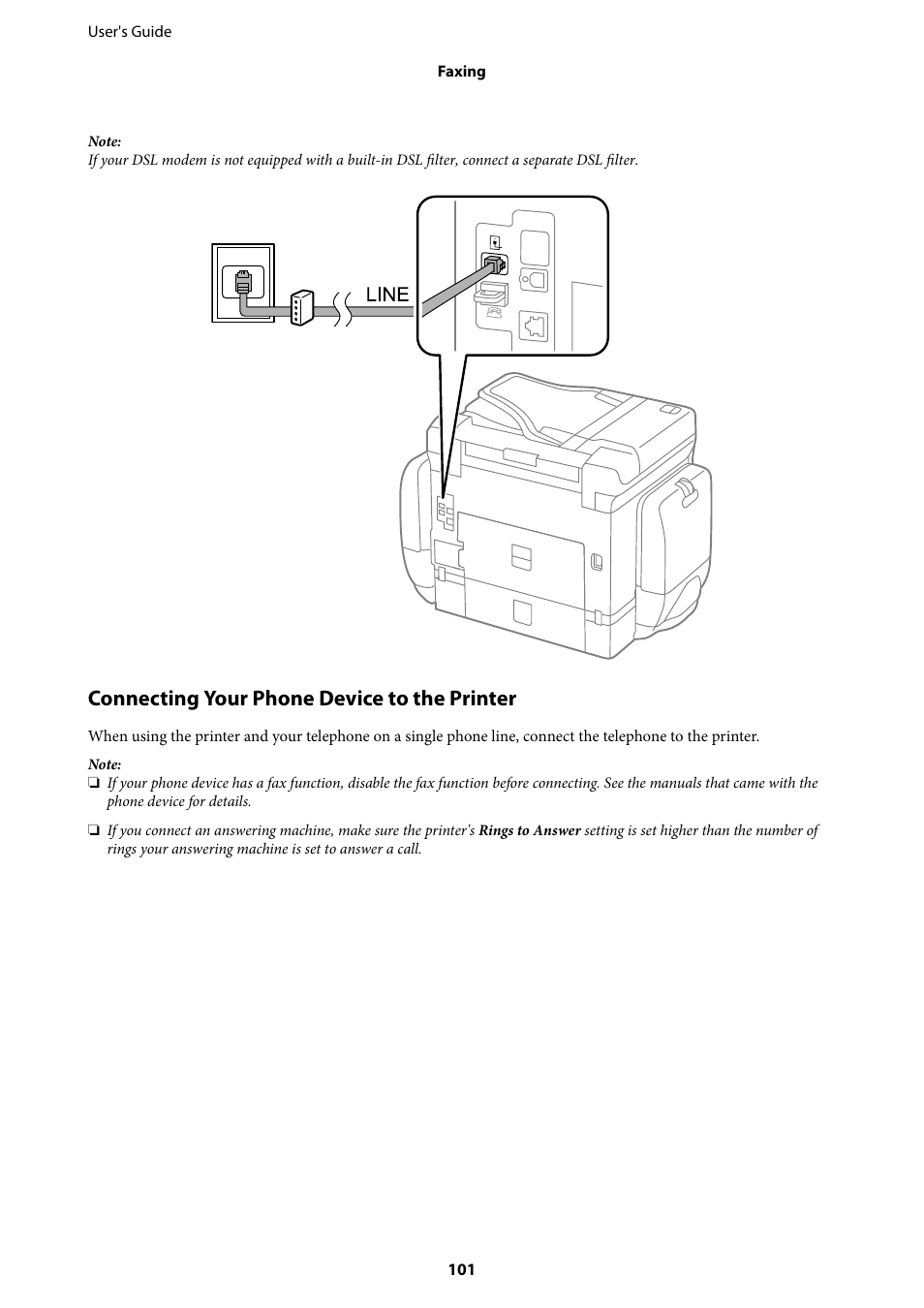 Connecting your phone device to the printer | Epson WorkForce Pro WF-R8590 DTWF User Manual | Page 101 / 243