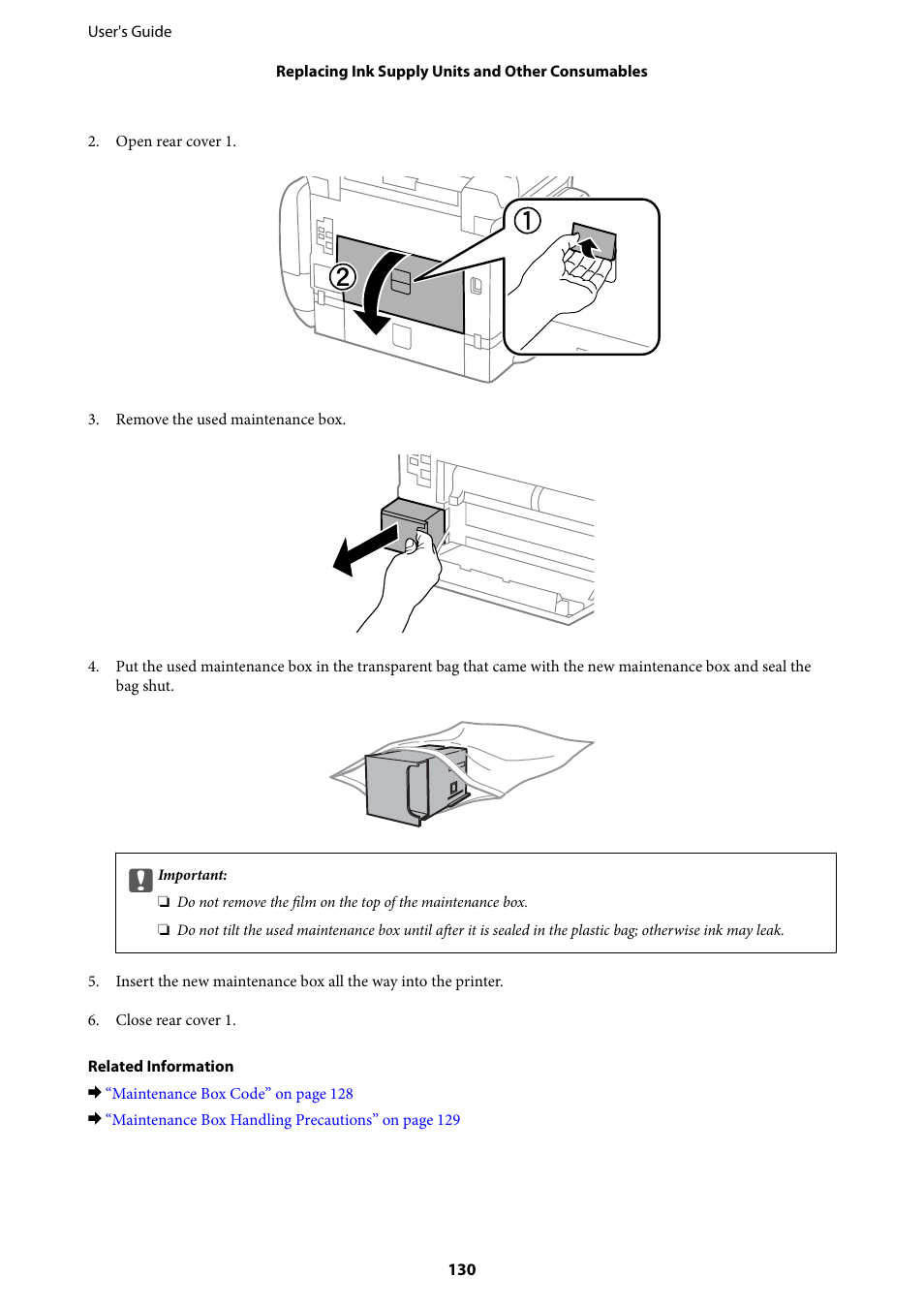 Epson WorkForce Pro WF-R8590 DTWF User Manual | Page 130 / 243