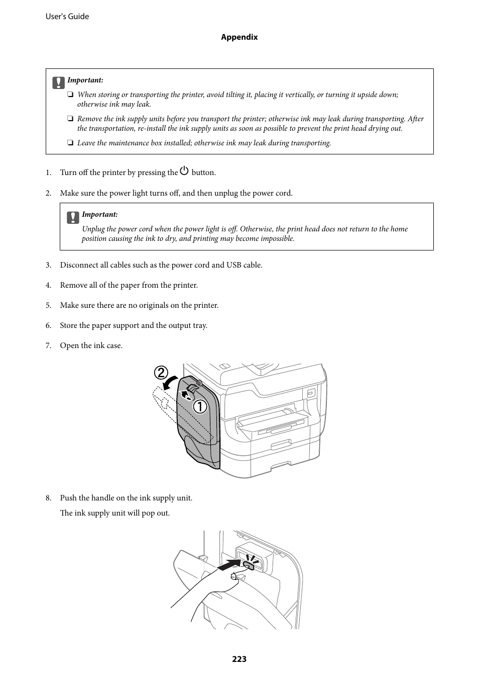 Epson WorkForce Pro WF-R8590 DTWF User Manual | Page 223 / 243