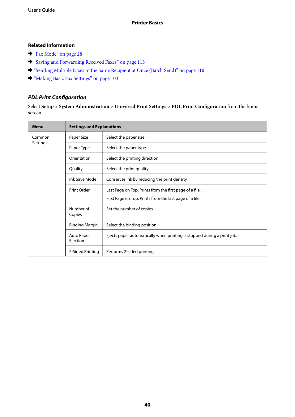 Epson WorkForce Pro WF-R8590 DTWF User Manual | Page 40 / 243