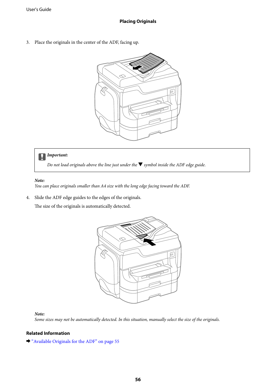 Epson WorkForce Pro WF-R8590 DTWF User Manual | Page 56 / 243