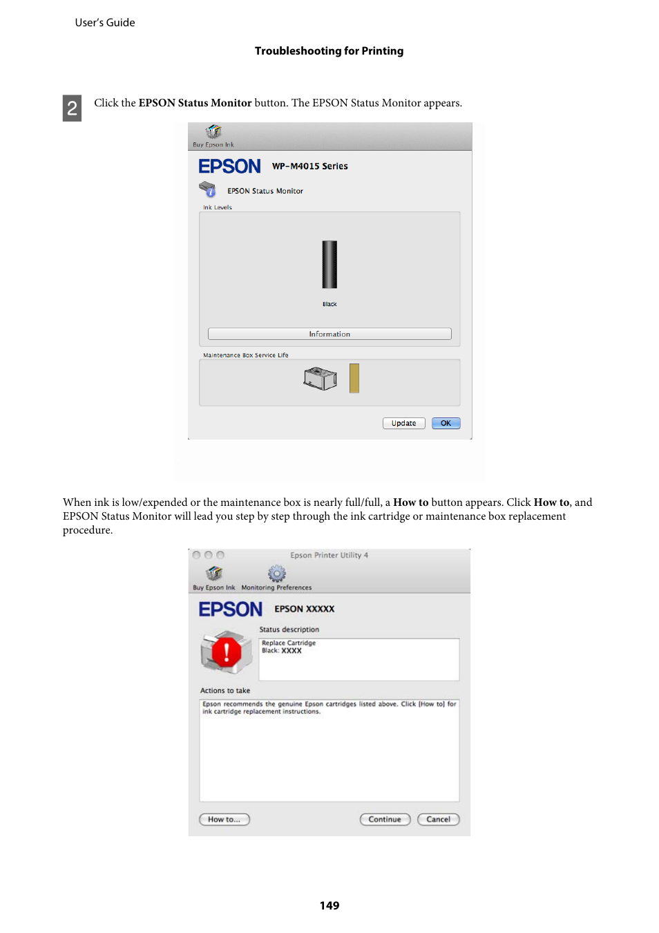 Epson WP-M4595DNF User Manual | Page 149 / 203