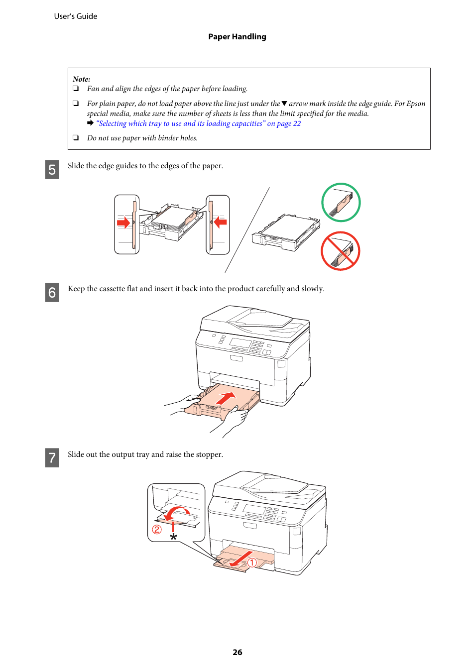 Epson WP-M4595DNF User Manual | Page 26 / 203