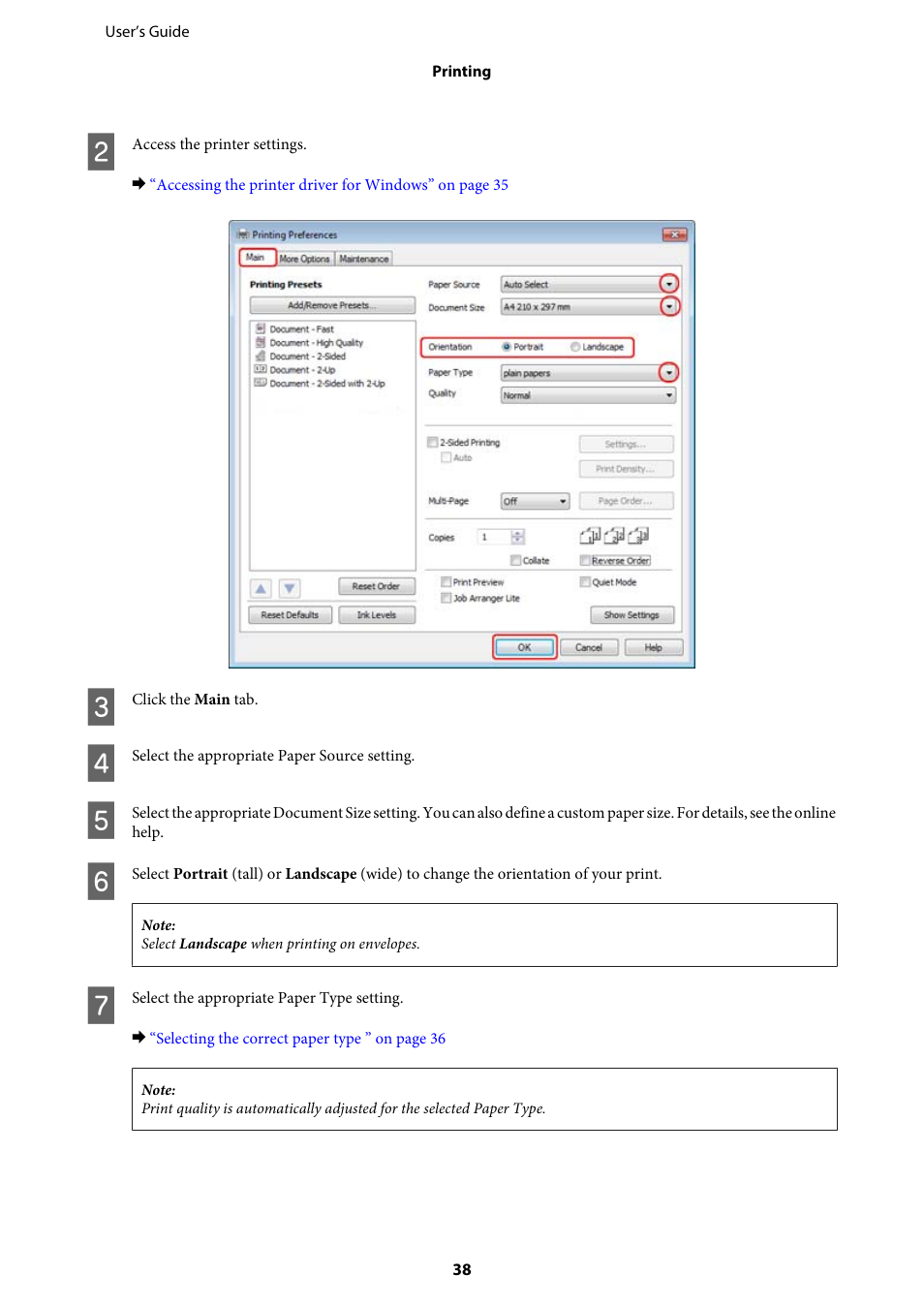 Epson WP-M4595DNF User Manual | Page 38 / 203