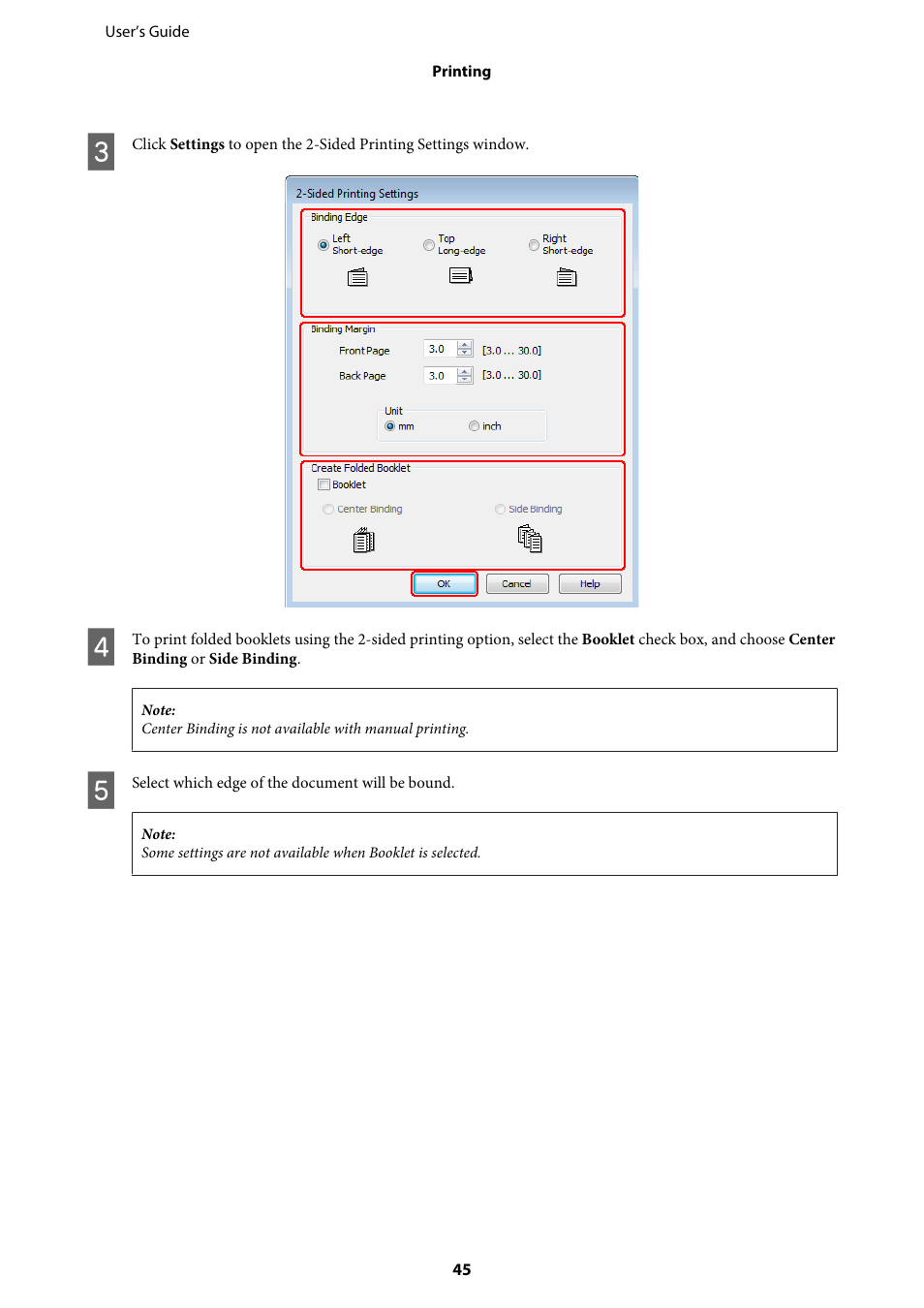 Epson WP-M4595DNF User Manual | Page 45 / 203