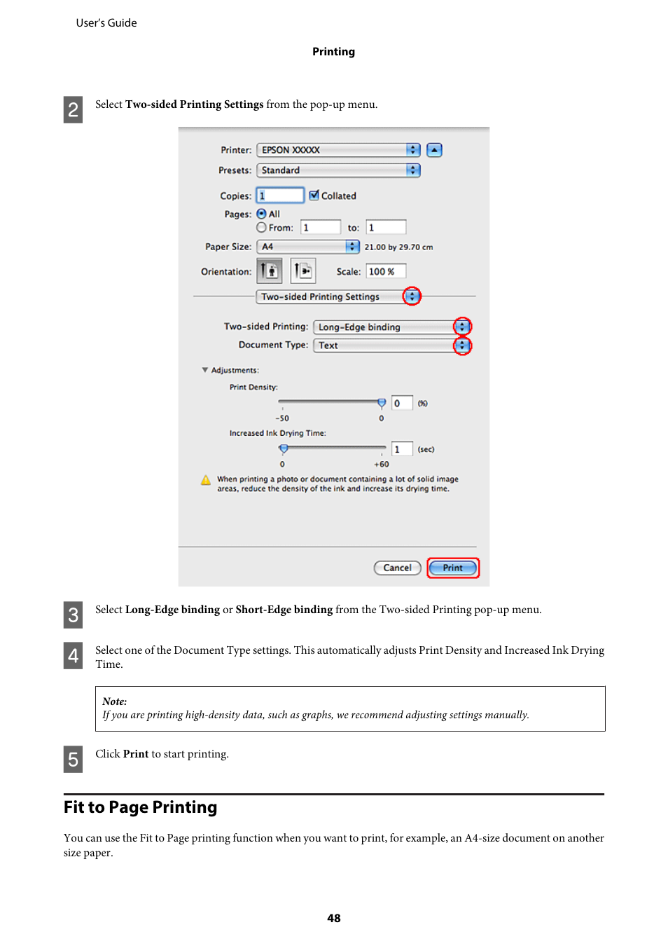 Epson WP-M4595DNF User Manual | Page 48 / 203