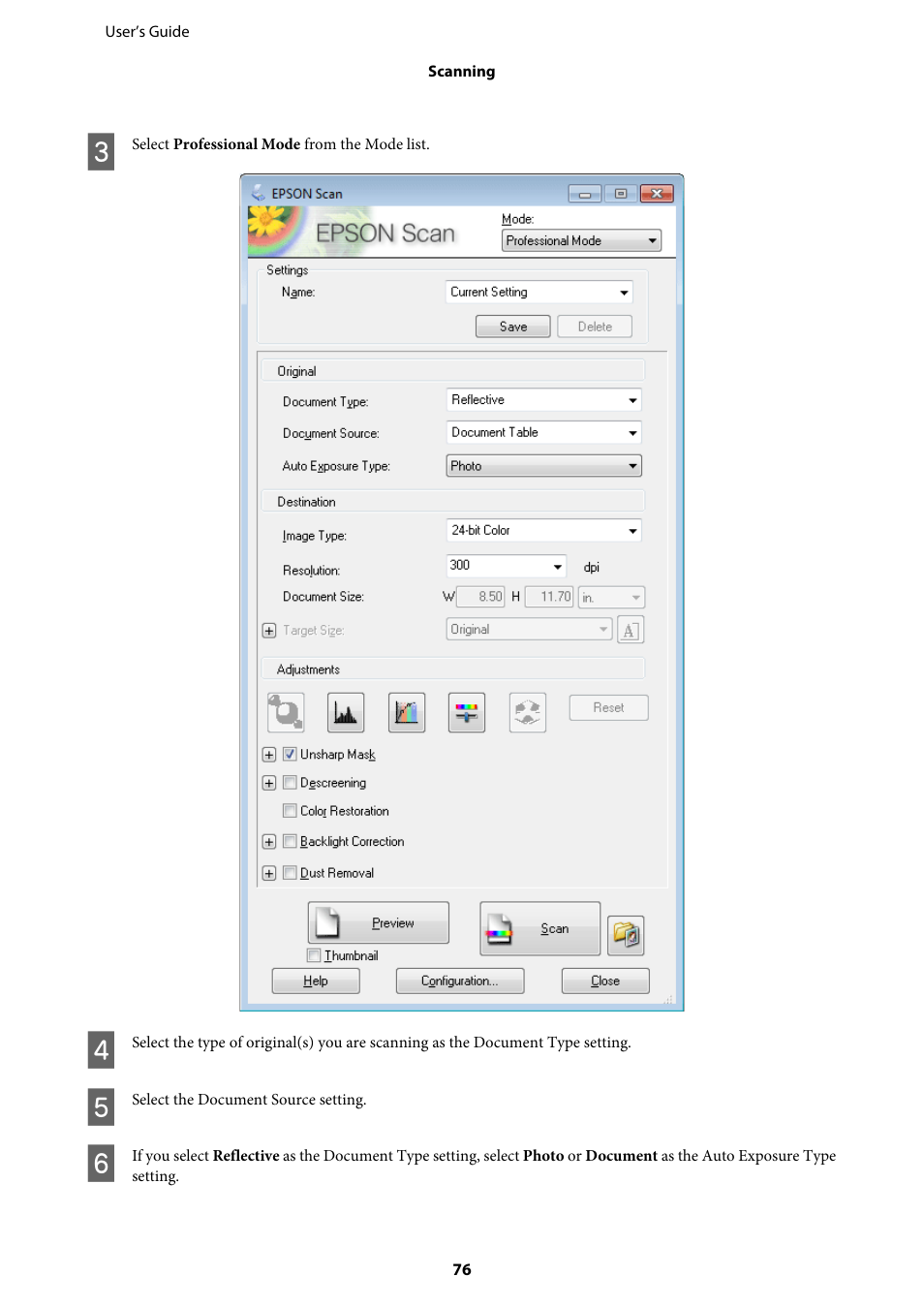 Epson WP-M4595DNF User Manual | Page 76 / 203