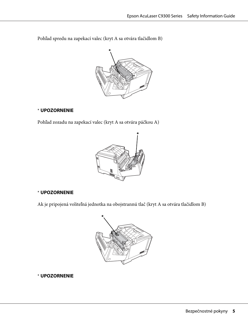 Epson AcuLaser C9300 User Manual | Page 14 / 18