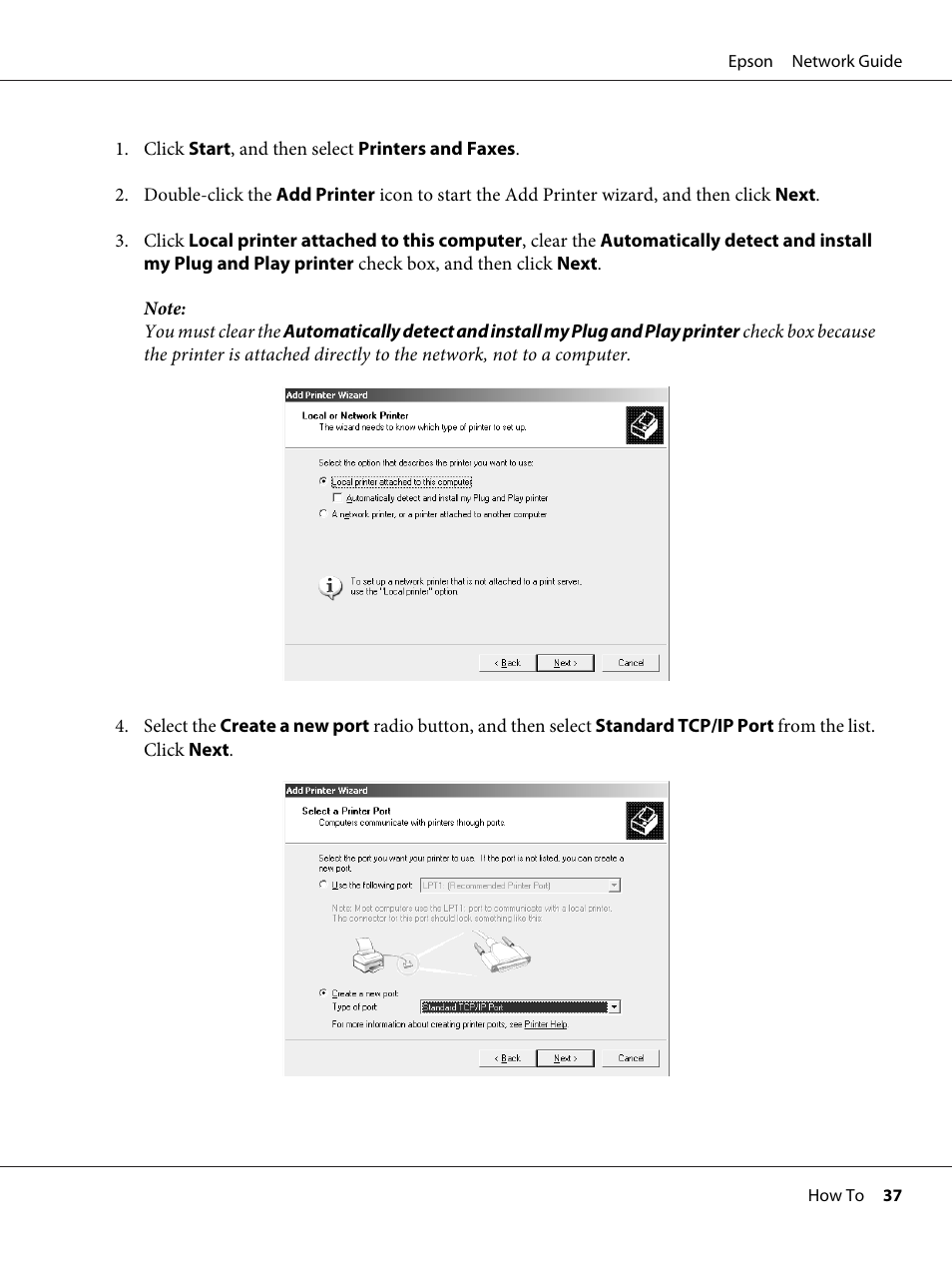 Epson AcuLaser C9300 User Manual | Page 37 / 92