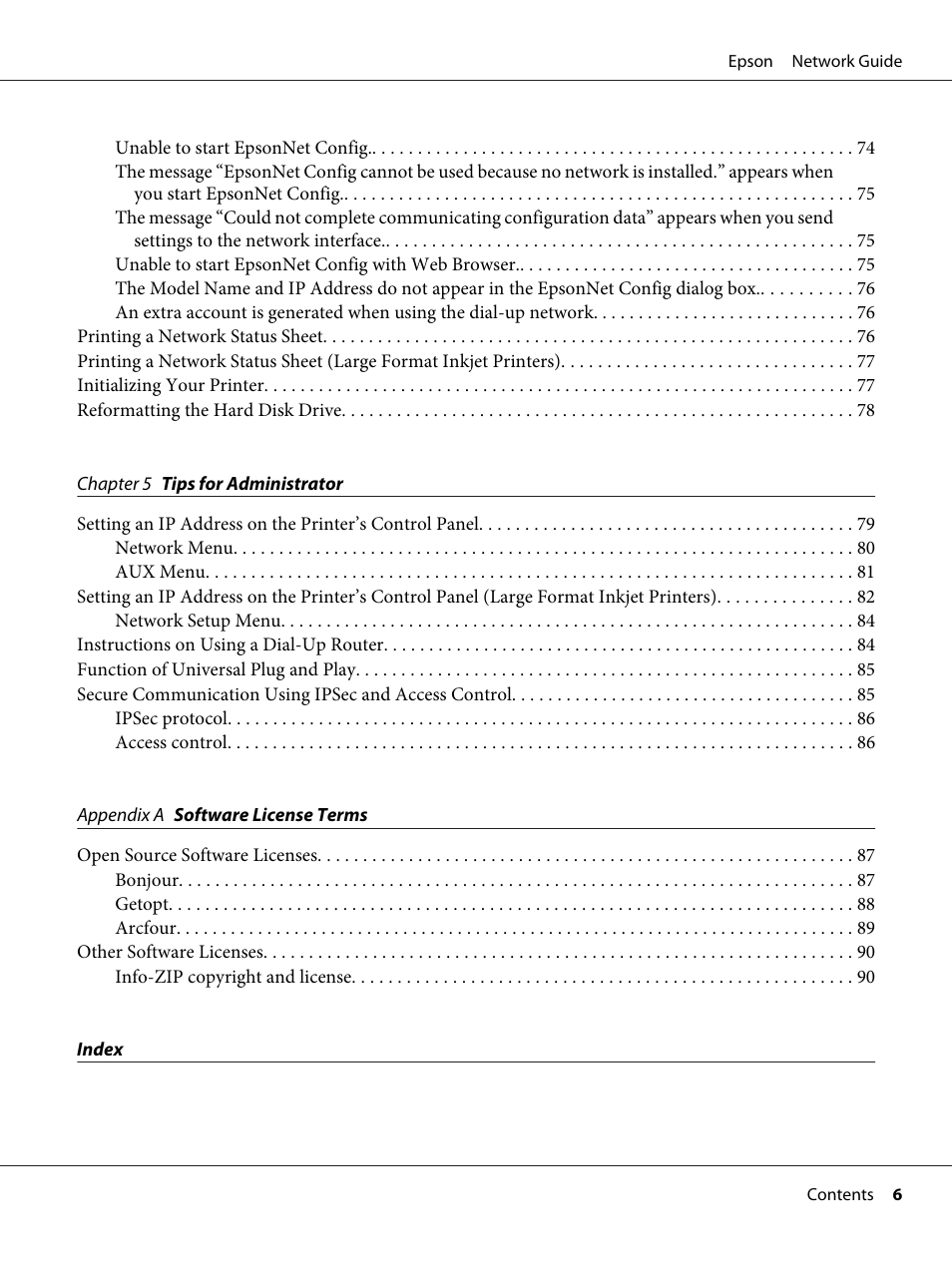 Epson AcuLaser C9300 User Manual | Page 6 / 92