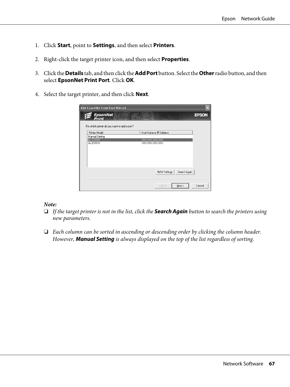 Epson AcuLaser C9300 User Manual | Page 67 / 92
