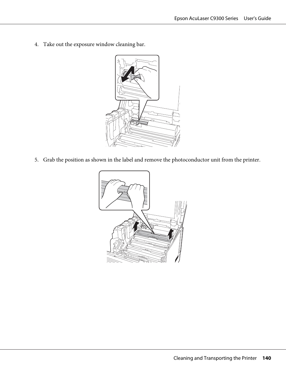 Epson AcuLaser C9300 User Manual | Page 140 / 210