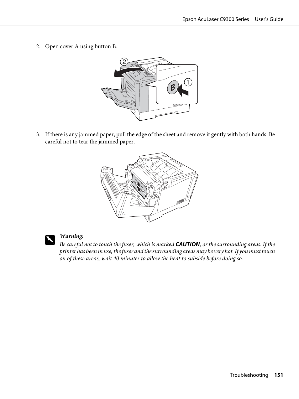 Epson AcuLaser C9300 User Manual | Page 151 / 210