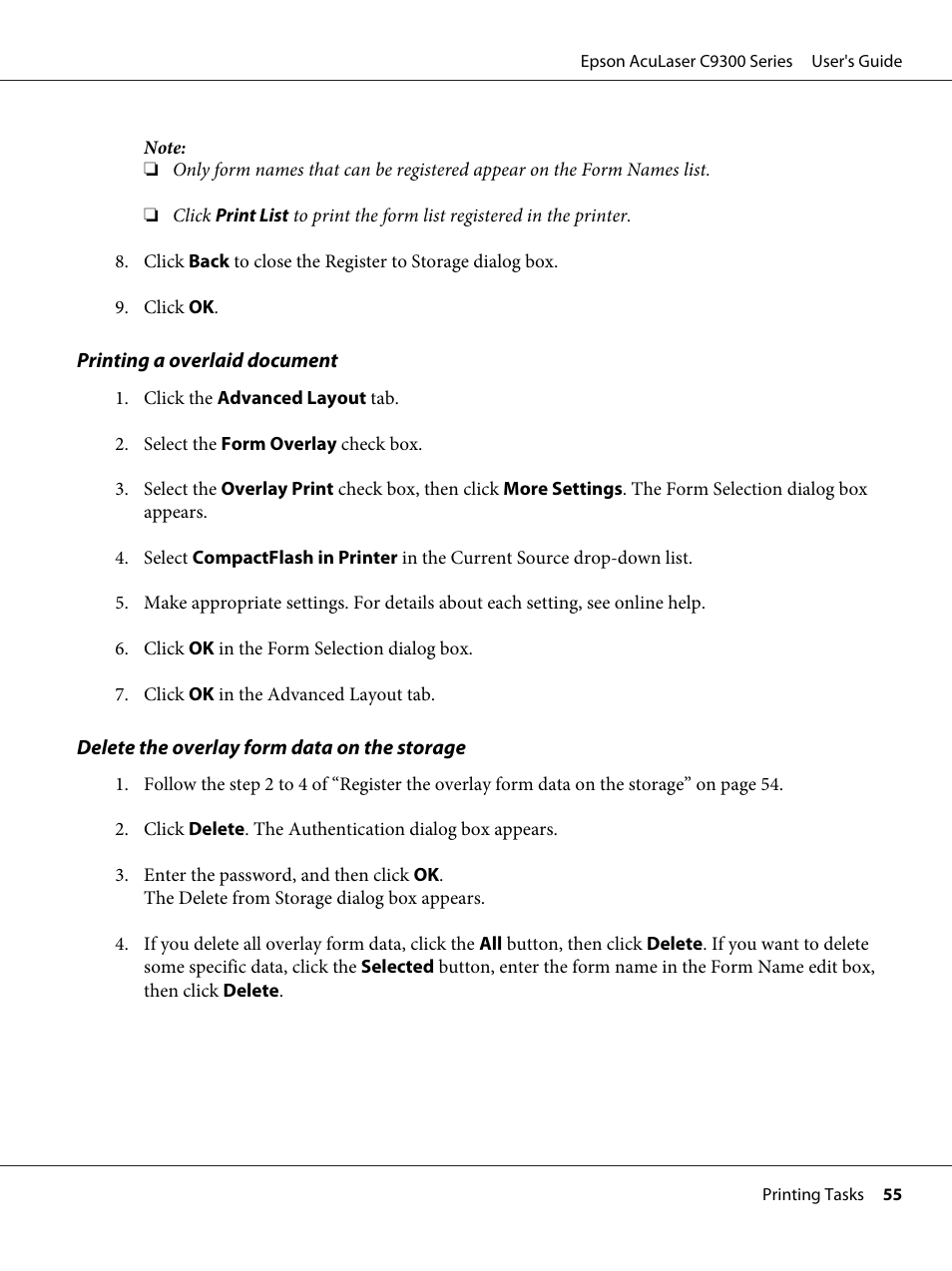 Epson AcuLaser C9300 User Manual | Page 55 / 210