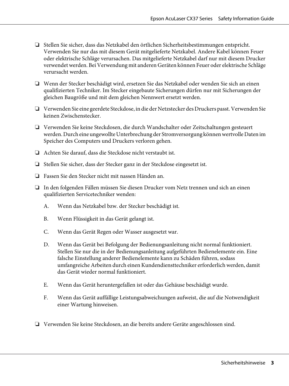 Epson AcuLaser CX37DNF User Manual | Page 11 / 225