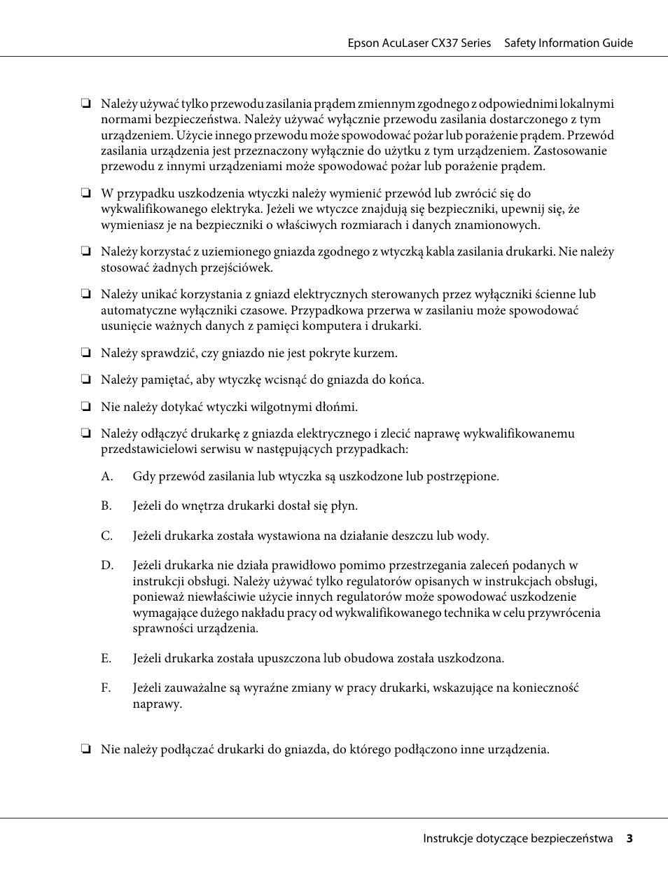 Epson AcuLaser CX37DNF User Manual | Page 115 / 225