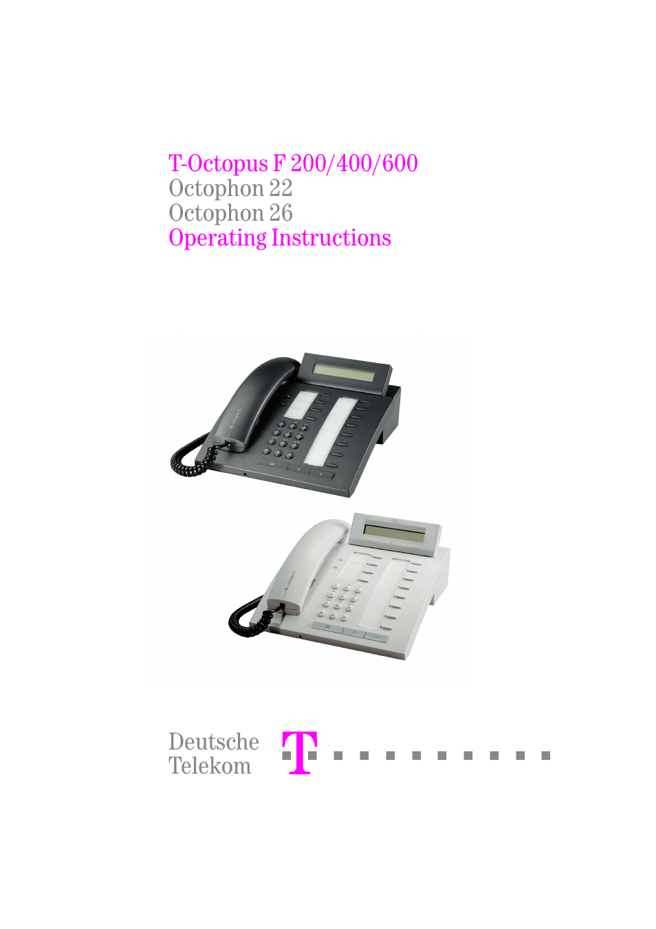 Deutsche Telekom Octophon F400 User Manual | 106 pages