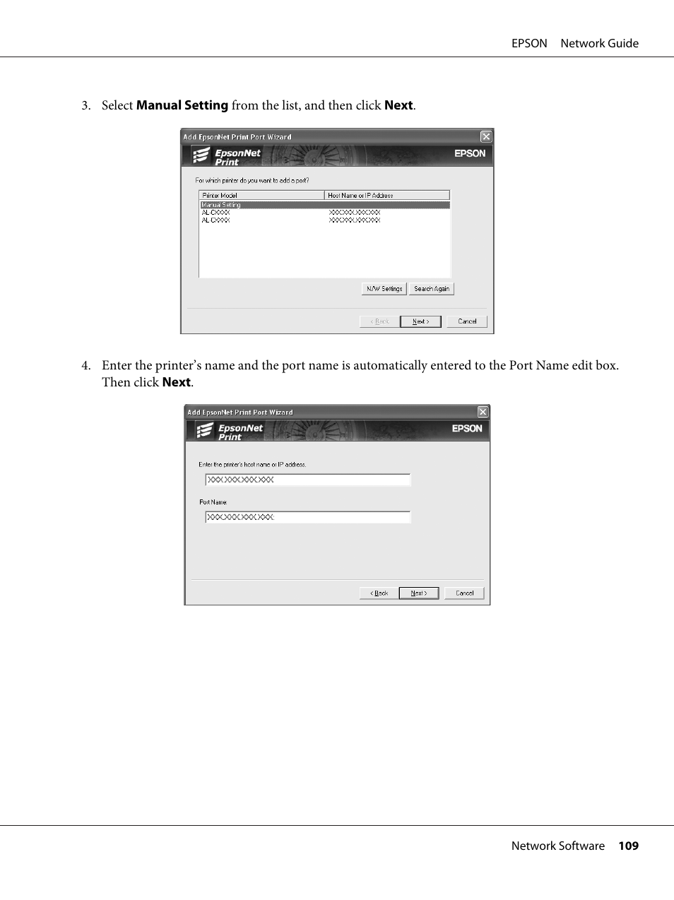 Epson AcuLaser M8000N User Manual | Page 109 / 137