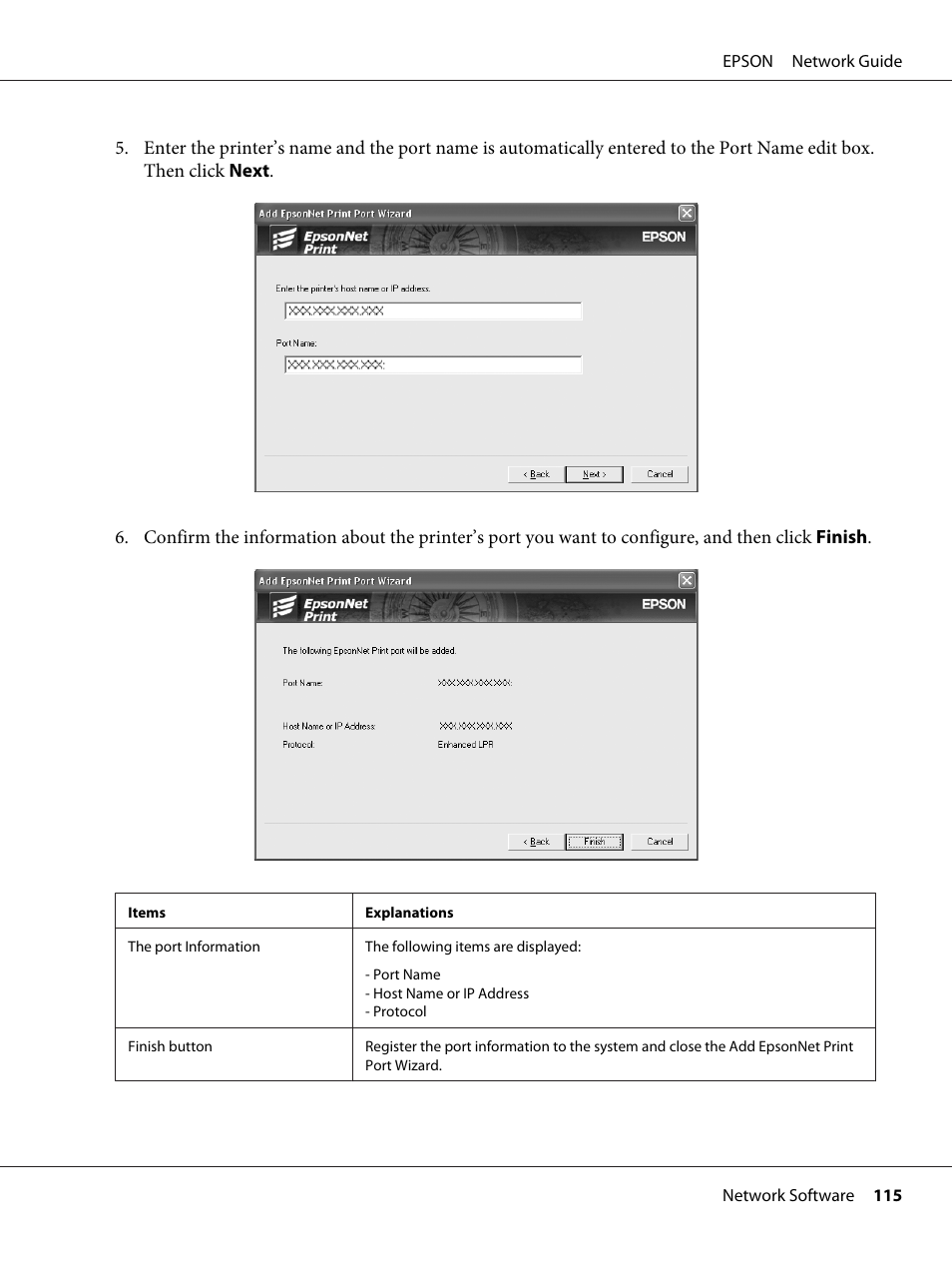 Epson AcuLaser M8000N User Manual | Page 115 / 137