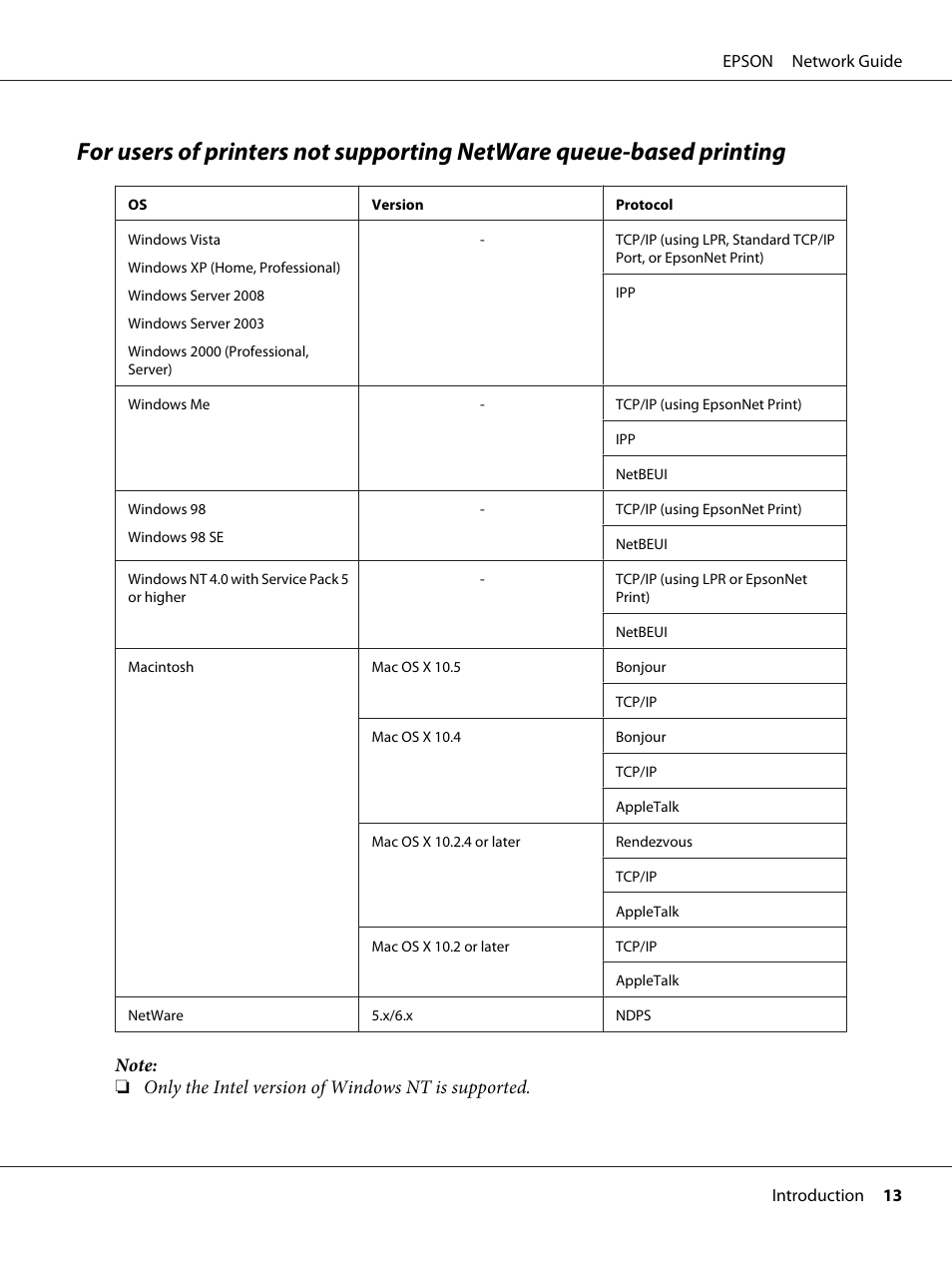 Epson AcuLaser M8000N User Manual | Page 13 / 137