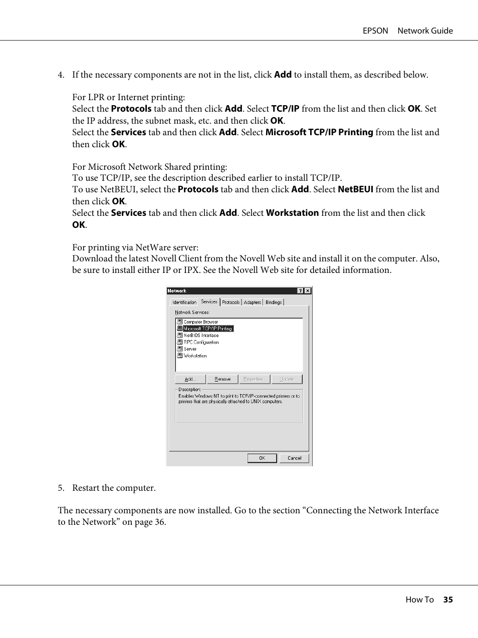 Epson AcuLaser M8000N User Manual | Page 35 / 137