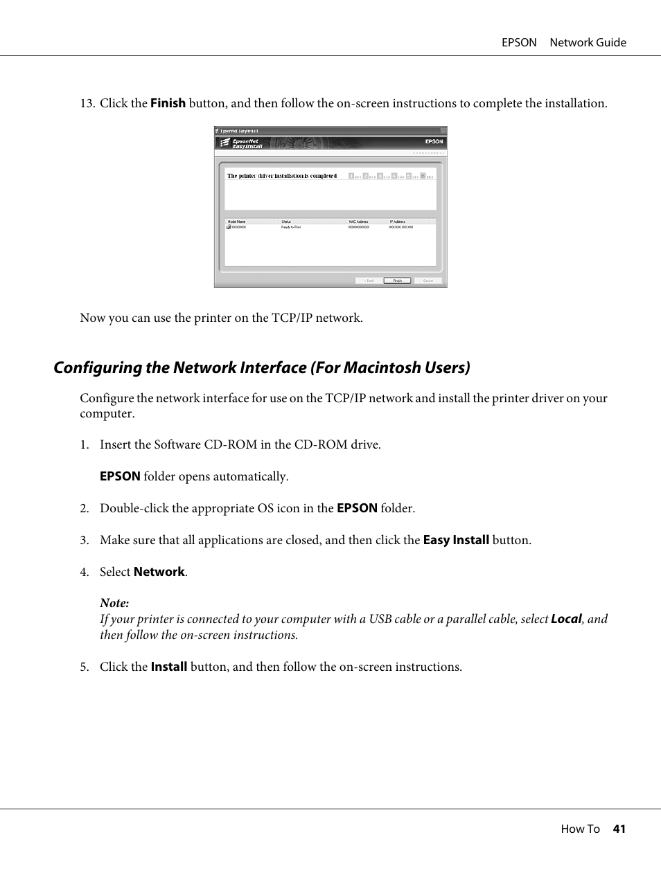 Epson AcuLaser M8000N User Manual | Page 41 / 137