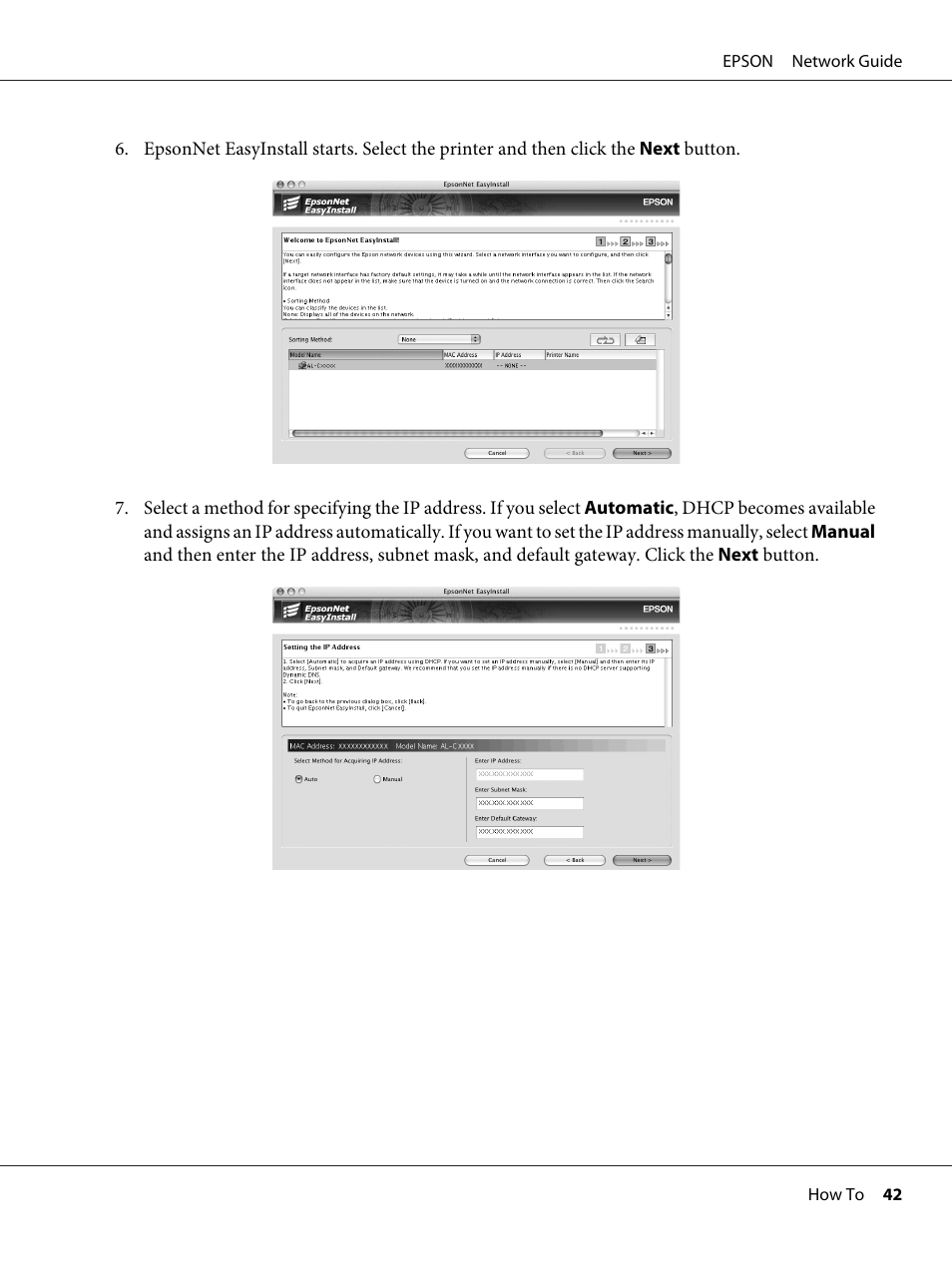 Epson AcuLaser M8000N User Manual | Page 42 / 137