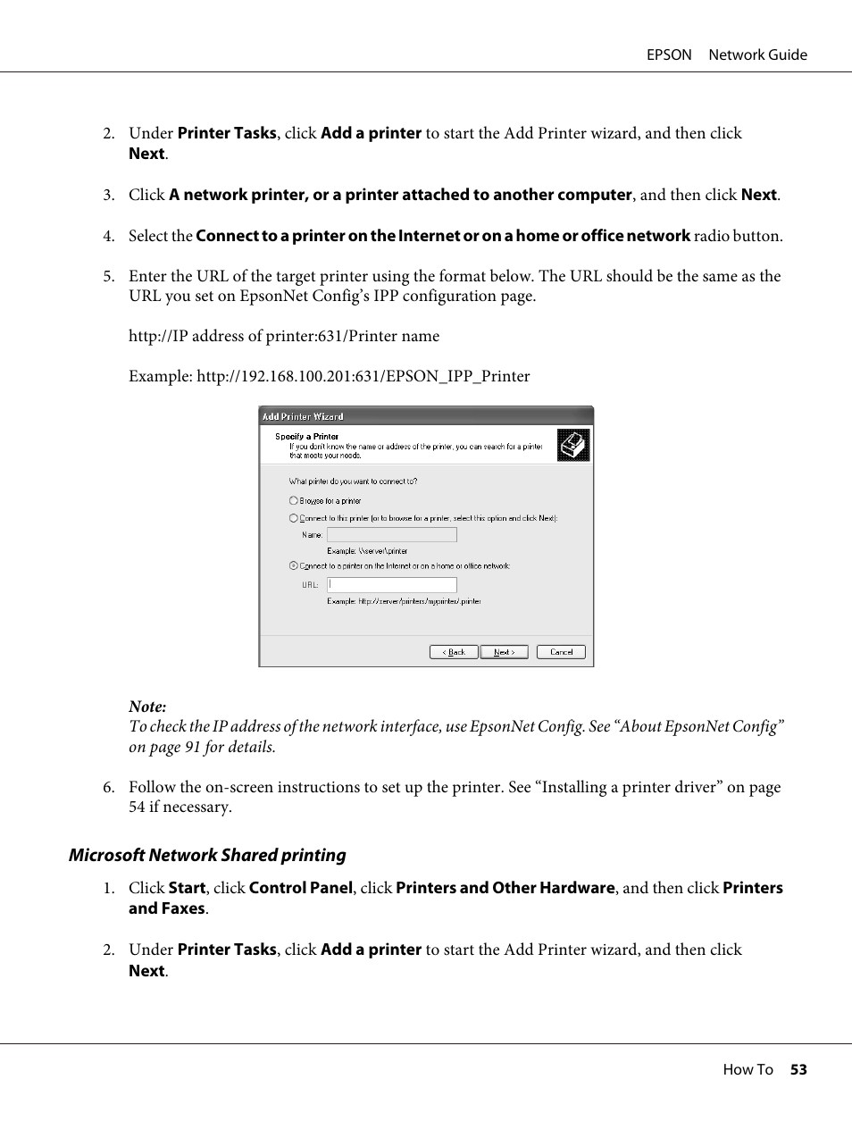Epson AcuLaser M8000N User Manual | Page 53 / 137