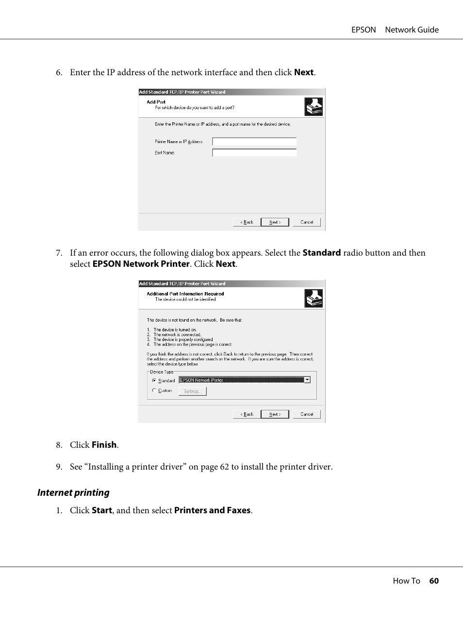 Epson AcuLaser M8000N User Manual | Page 60 / 137