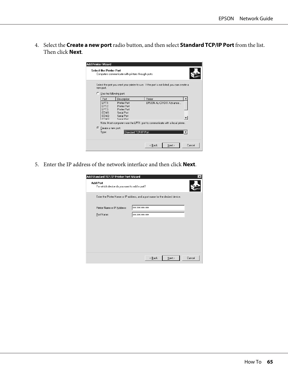Epson AcuLaser M8000N User Manual | Page 65 / 137