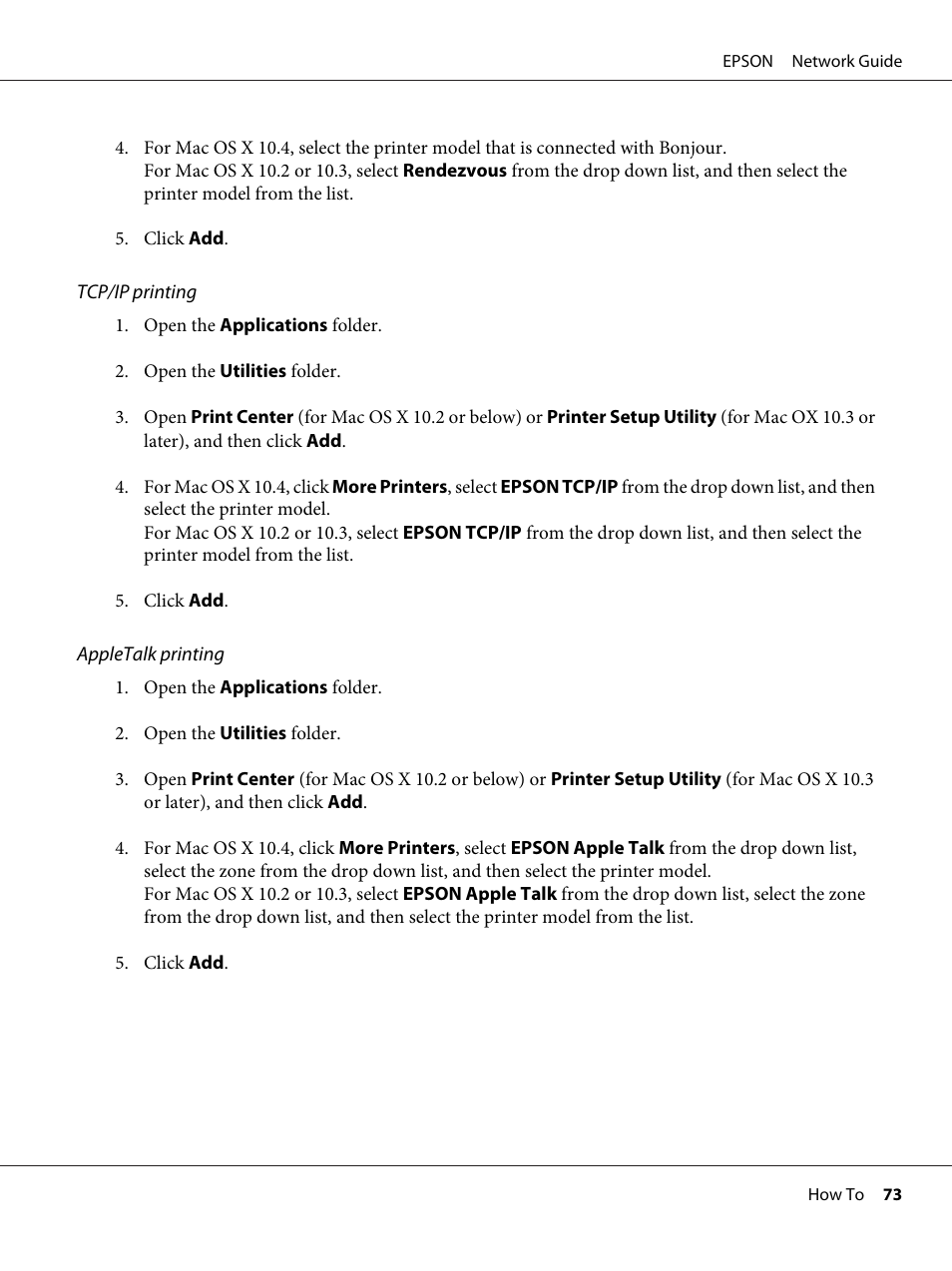 Epson AcuLaser M8000N User Manual | Page 73 / 137