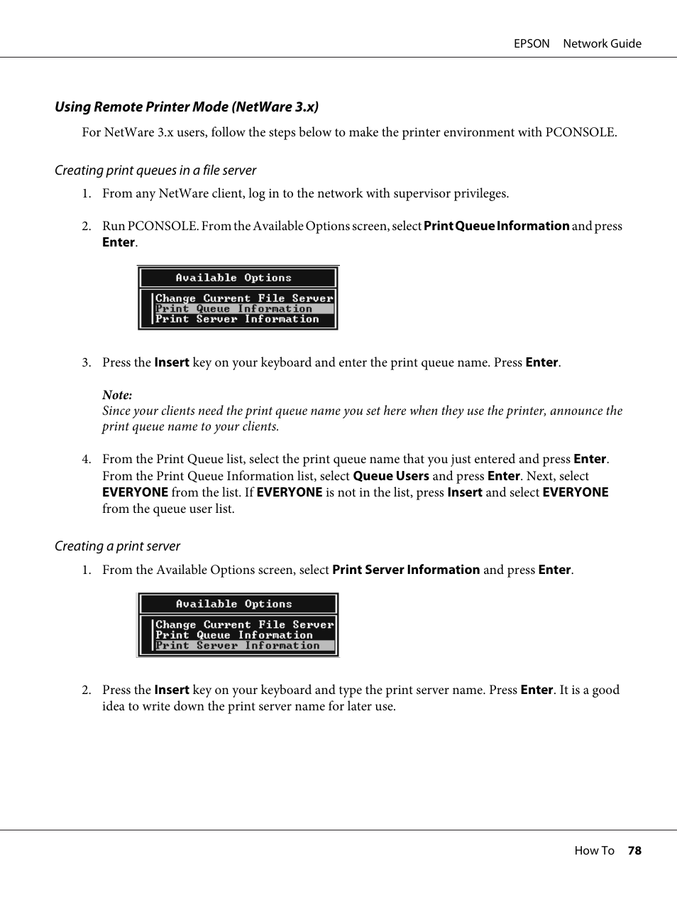 Epson AcuLaser M8000N User Manual | Page 78 / 137