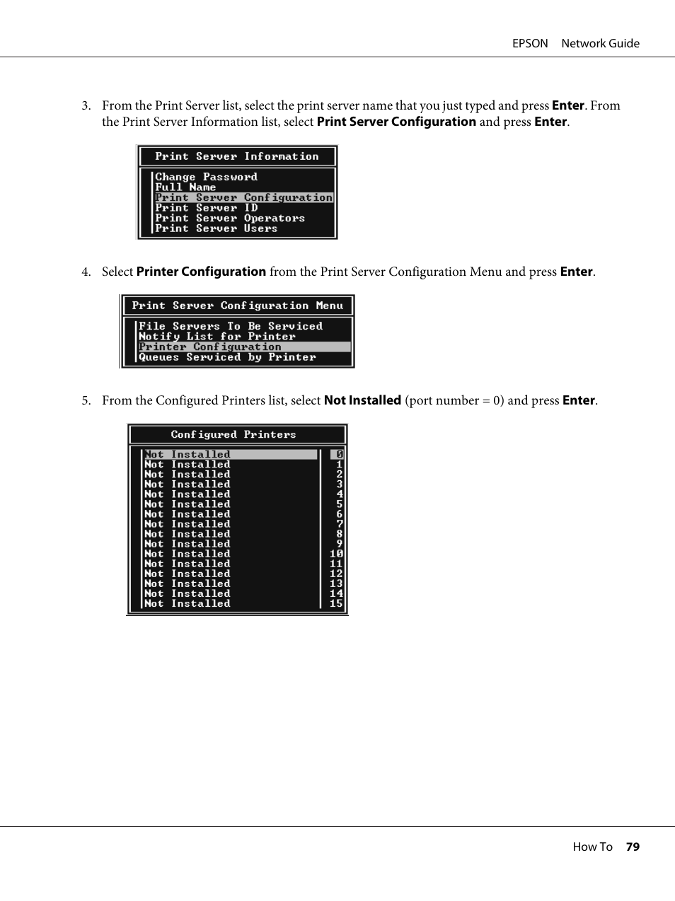 Epson AcuLaser M8000N User Manual | Page 79 / 137