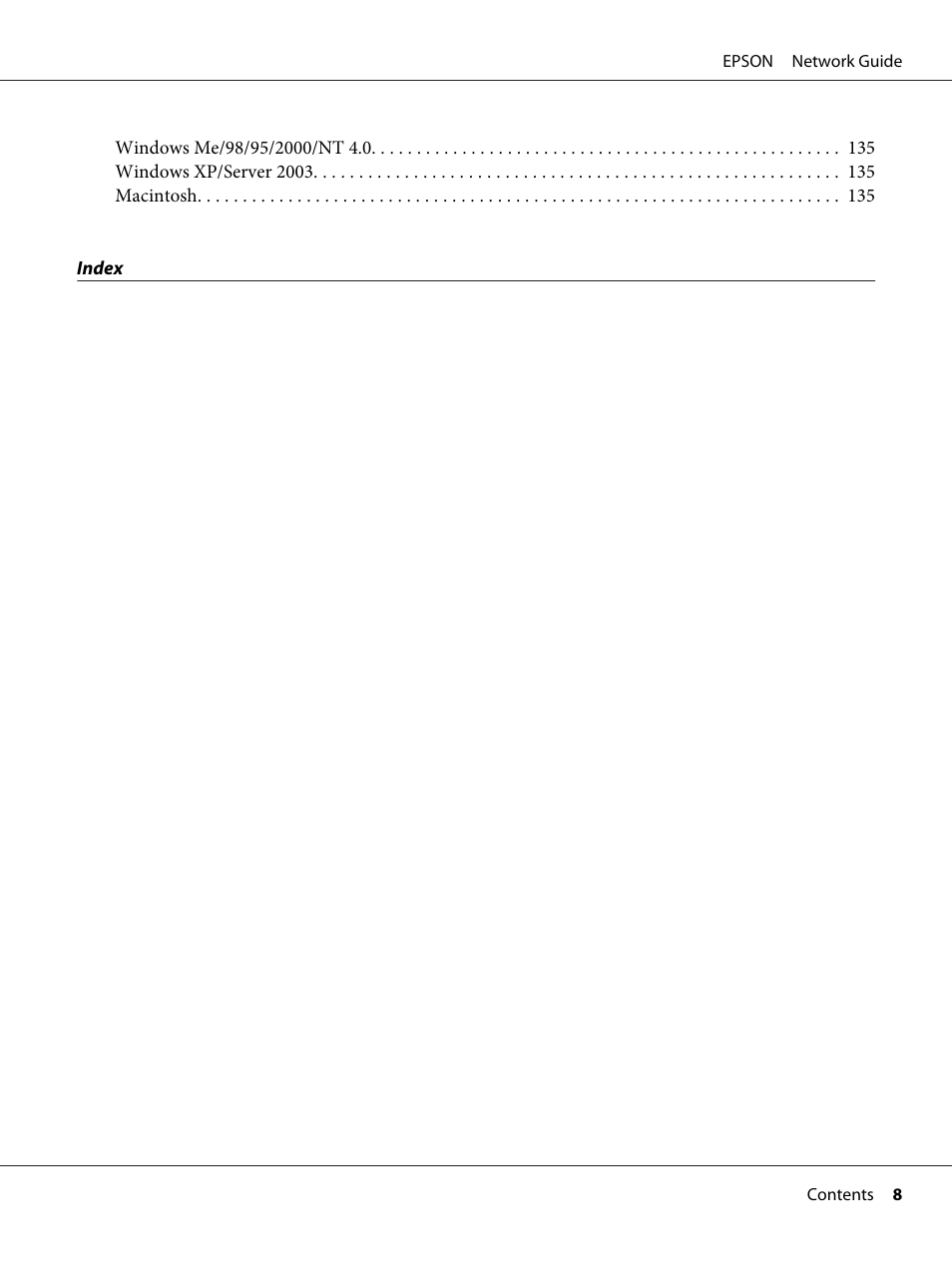 Epson AcuLaser M8000N User Manual | Page 8 / 137