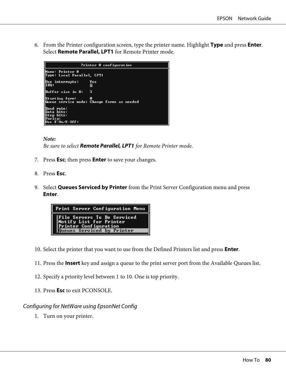 Epson AcuLaser M8000N User Manual | Page 80 / 137